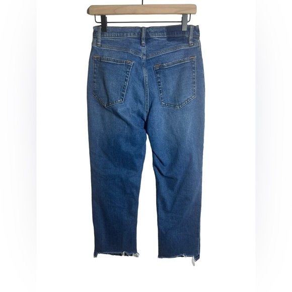 Abercrombie & Fitch The Ankle Straight Ultra High Rise 28 SHORT - Picture 3 of 5